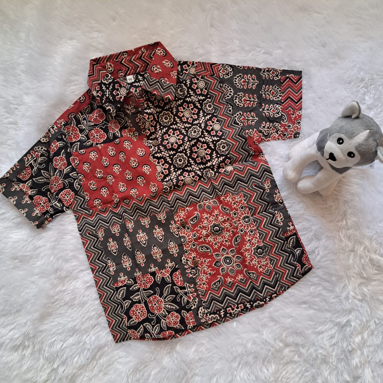 Colorful Cotton Shirt for Kids (2-3 Years) – Fun Print | Soft & Comfortable