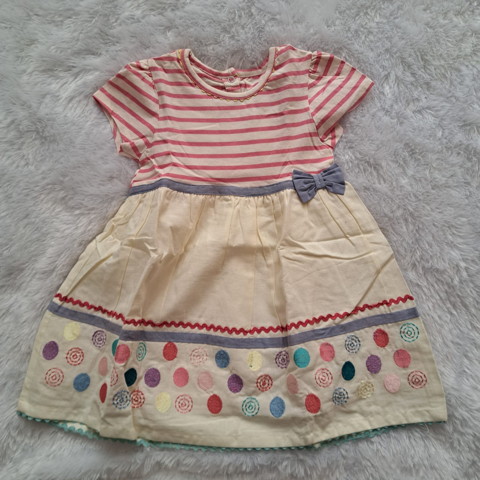 Hosiery & Cotton Frock | 2-3 Years | Soft & Stretchable
