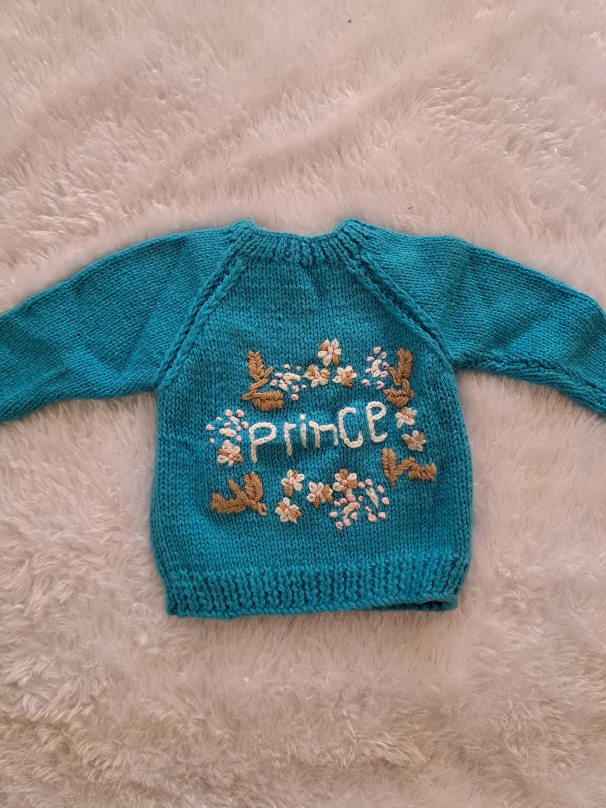 Handknitted Baby Sweater | Sizes 2–3 Years and 3–4 Years