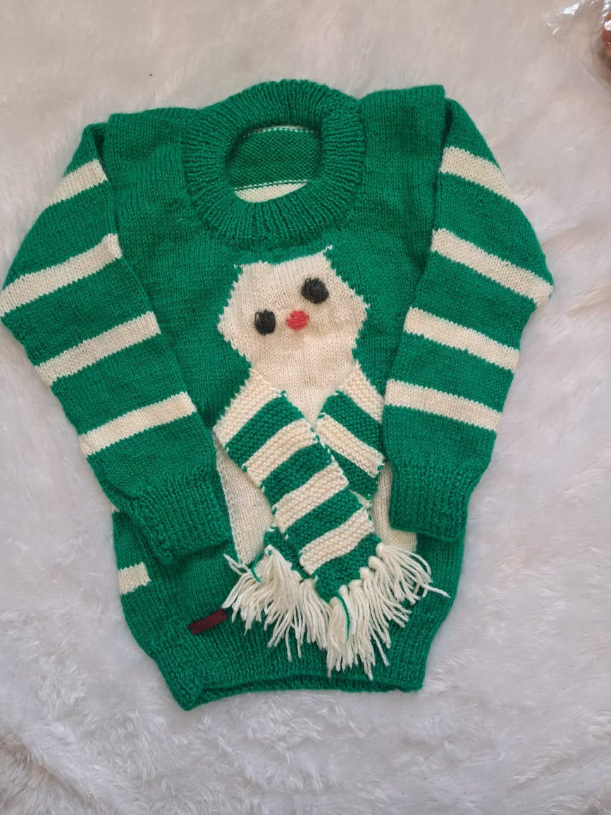 Green Sweater – Kids Size 5 Years