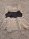 White & grey summer frock