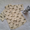 Tiger Print Cotton Shirt for Kids (3-4 Years) – Bold & Comfy | Handwash Only