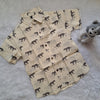 Light Tiger Print Cotton Shirt for Kids (4-5 Years) – Soft & Bold | Handwash Only
