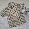 Elephant Print Cotton Shirt for Kids (5-6 Years) – Soft & Cute | Handwash Only