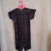 Flower Print Jumpsuit for Girls – Cute & Comfy (3 to 5 Years)