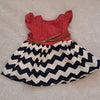 Cotton Frock with Belt | 0-6 Months | Soft & Comfortable