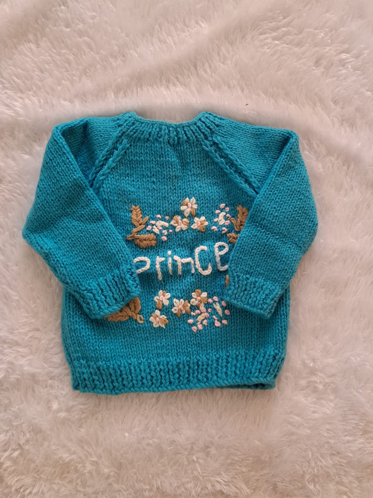 Handknitted Baby Sweater | Sizes 2–3 Years and 3–4 Years
