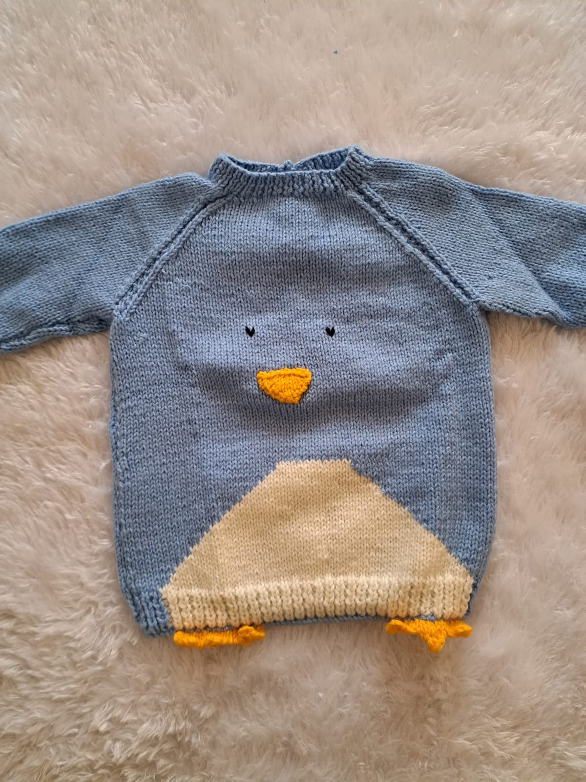 Handknitted Baby Sweater | 2–3 Years