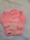 Handmade Sweater Outfit with Cap and Booties